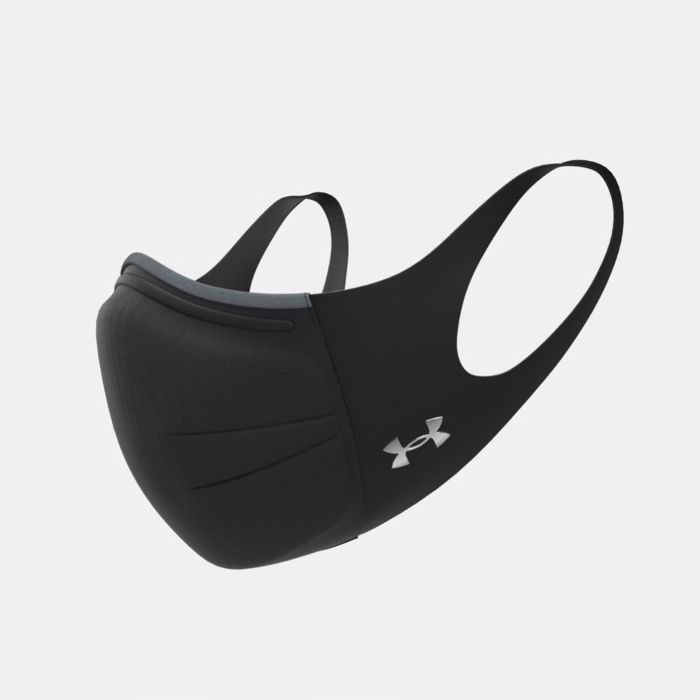 Under Armour Sports Mask Featherweight Black Chrome Latest Model L/XL Unisex